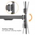 Fits LG TV model 50PX990 Black Swivel & Tilt TV Bracket