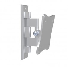 Fits LG TV model 27GN750 Silver Swivel & Tilt TV Bracket