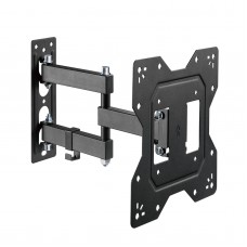 Fits LG TV model 28LF491U Black Swivel & Tilt TV Bracket