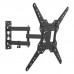 Fits LG TV model 46LD550 Black Slim Swivel & Tilt TV Bracket