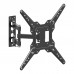 Fits LG TV model 46LD550 Black Slim Swivel & Tilt TV Bracket