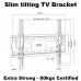 Fits LG TV model 42LD690 Black Tilting TV Bracket