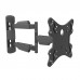 Fits LG TV model 32CS460 Black Swivel & Tilt TV Bracket