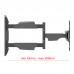 Fits LG TV model 37LG6000 Black Swivel & Tilt TV Bracket