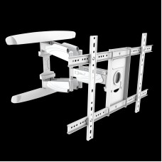 Fits LG TV model 65QNED816RE White Swivel & Tilt TV Bracket