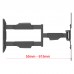 Fits LG TV model 47LM620T Black Swivel & Tilt TV Bracket
