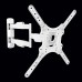 Fits LG TV model 42LA620V White Swivel & Tilt TV Bracket